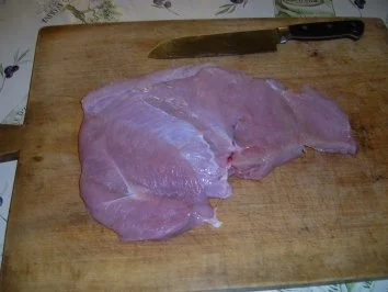 Gefüllte Putenrolle an Malzbiersauce mit Lauchgemüse und Schupfnudeln - Rezept - Bild Nr. 9