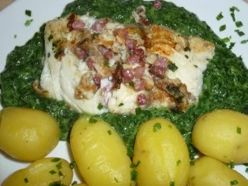 Rezept: Schollenröllchen mit Drillingen..... Schollenröllchen mit Drillingen..... - Rezept