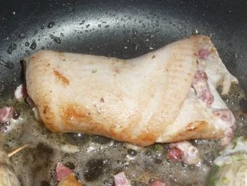 Rezept: Schollenröllchen mit Drillingen..... Bild Nr. 2 Schollenröllchen mit Drillingen..... - Rezept - Bild Nr. 2