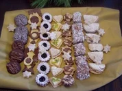 -Weihnachten- Plätzchenteller 2010 - Rezept