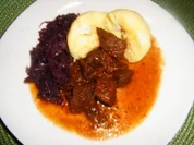 Glühweingulasch - Rezept