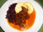 Glühweingulasch - Rezept