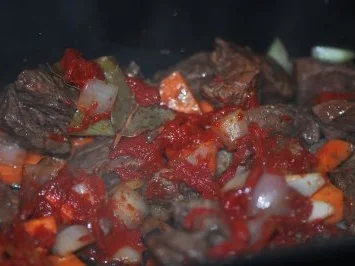 Rezept: Glühweingulasch Bild Nr. 8 Glühweingulasch - Rezept - Bild Nr. 8