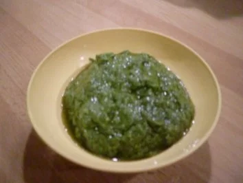Rezept: Ruccola Pesto Ruccola Pesto - Rezept
