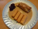 Schweinerouladen mit Schinken und Käse gefüllt - Rezept