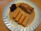 Schweinerouladen mit Schinken und Käse gefüllt - Rezept