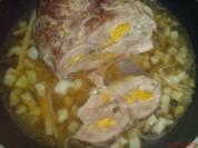 Schweinebraten, gefüllt - Rezept