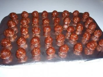 Kekse: Nougat - Kugeln - Rezept - Bild Nr. 2