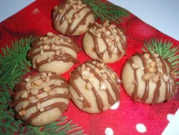 Kekse: Nougat - Kugeln - Rezept