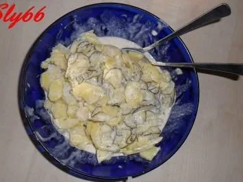 Salate:Kartoffelsalat mit Gurke und Majo - Rezept - Bild Nr. 21