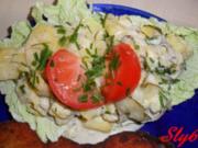 Salate:Kartoffelsalat mit Gurke und Majo - Rezept