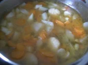 Hühnersuppe mit Gemüse-und - Rezept