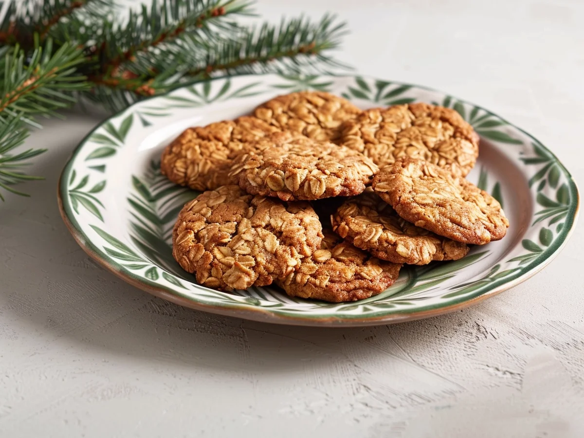 Rezept: Haferflockenplätzchen Bild Nr. 2 Haferflockenplätzchen - Rezept - Bild Nr. 2