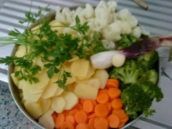 Zwergi's Gemuese - Auflauf                                 Zwergenleicht und Zwergenlecker - Rezept - Bild Nr. 3