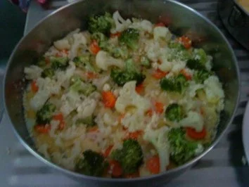 Zwergi's Gemuese - Auflauf                                 Zwergenleicht und Zwergenlecker - Rezept - Bild Nr. 5