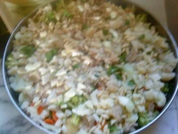 Zwergi's Gemuese - Auflauf                                 Zwergenleicht und Zwergenlecker - Rezept - Bild Nr. 6