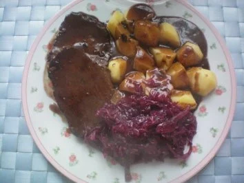 Rezept: Rinderschmorbraten Bild Nr. 3 Rinderschmorbraten - Rezept - Bild Nr. 3