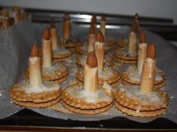 Kerze zum Advent oder Geburtstag, Taufe o.ä. - Rezept