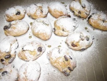 ✲  Kleine süße Rosinen-Stollen-Brote  ✲ - Rezept - Bild Nr. 8
