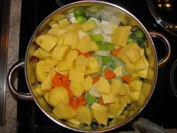 Rezept: Erbsensuppe für die kalten Tage! Bild Nr. 3 Erbsensuppe für die kalten Tage! - Rezept - Bild Nr. 3