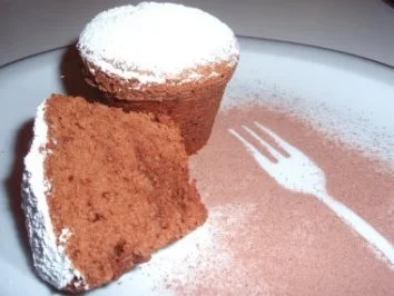 Rezept: Muffins: Schokolade - Schnee - Muffins Muffins: Schokolade - Schnee - Muffins - Rezept