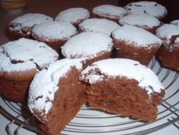 Rezept: Muffins: Schokolade - Schnee - Muffins Bild Nr. 3 Muffins: Schokolade - Schnee - Muffins - Rezept - Bild Nr. 3