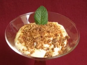 Ananas-Traum mit karamellisierten Mandeln - Rezept