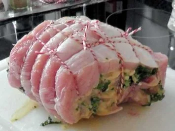gefüllter Schweinelachsbraten " Cordon Bleu Extra" - Rezept - Bild Nr. 7