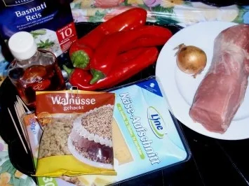 Gemüsereis mit Filet-Käsetürmchen - Rezept - Bild Nr. 2