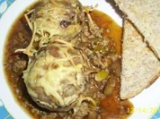 Überbackene Champignons - Rezept