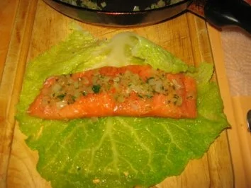 Lachs im Mantel - Rezept - Bild Nr. 5