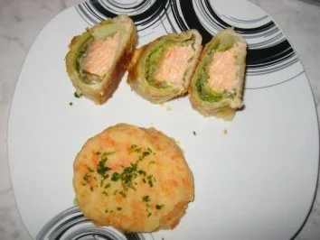 Lachs im Mantel - Rezept