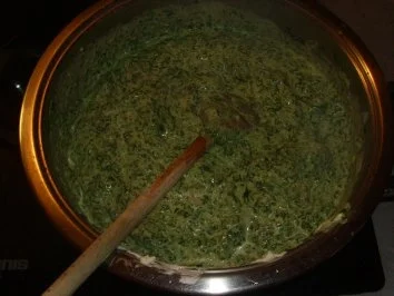 Aufläufe: Nudelauflauf mit Spinat und Schinken - Rezept - Bild Nr. 4