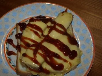 Rezept: Bockwurstsandwich Bild Nr. 4 Bockwurstsandwich - Rezept - Bild Nr. 4