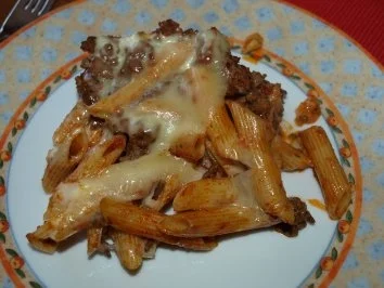 Bologneser Nudelauflauf - Rezept