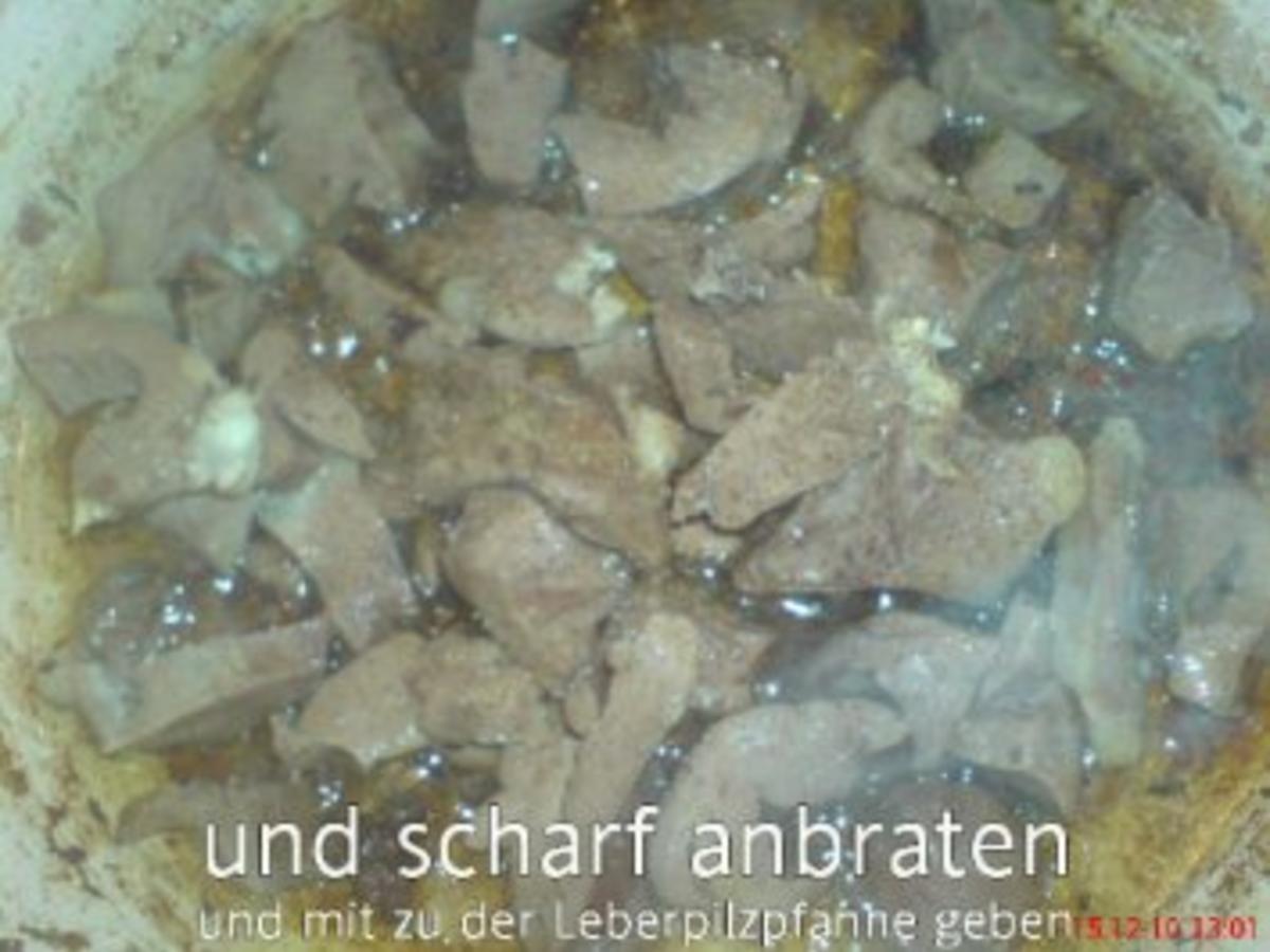 Herz-Leber-Champignonragout mit Spaghetti - Rezept - kochbar.de