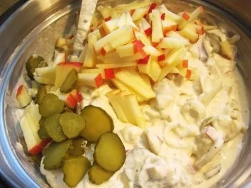 Heringssalat mit Schmand ... - Rezept - Bild Nr. 3