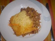  Gyros Auflauf mit Metaxa - Sahne - Soße - Rezept