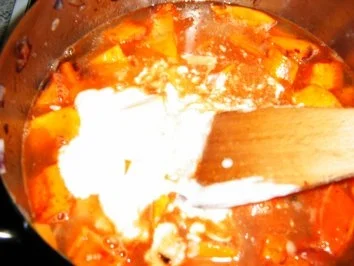 Bandnudeln mit Kürbissoße - Rezept - Bild Nr. 5