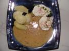 Pochierte Eier mit süß-saurer Specksauce - Rezept
