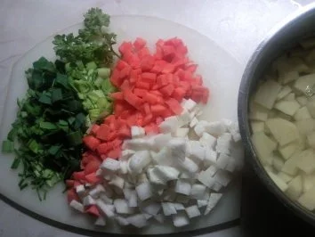 Rezept: Linsensuppe schnell Bild Nr. 3 Linsensuppe schnell - Rezept - Bild Nr. 3