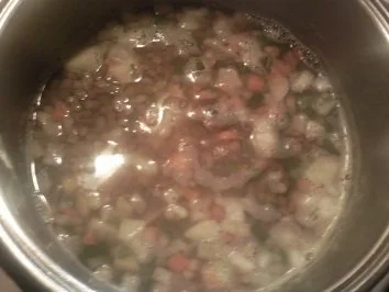 Rezept: Linsensuppe schnell Bild Nr. 4 Linsensuppe schnell - Rezept - Bild Nr. 4