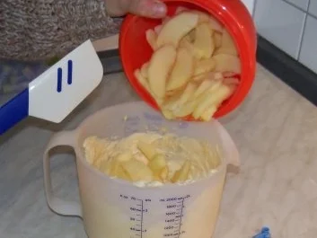 Gerührte schnelle Apfeltorte - Rezept - Bild Nr. 5