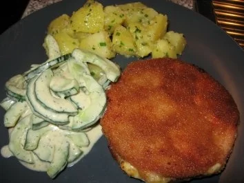 Lyoner- Cordon bleu - Taler - Rezept