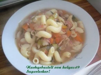 Sibirische Gemüsenudelsuppe Aldaner Art - Rezept - Bild Nr. 2