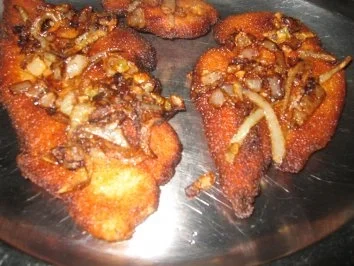 Raclette-Zwiebel-Schnitzel... - Rezept - Bild Nr. 3