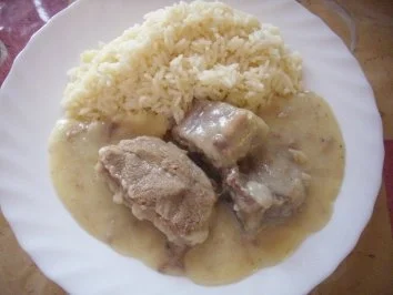 Teufelchens Rinderbeinscheiben in Meerettich-Sauce - Rezept