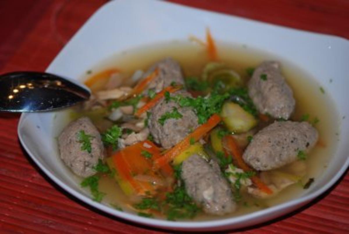 Oma`s schlesische Leberkloss-Suppe - Rezept