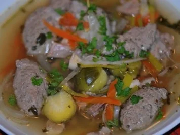 Oma`s schlesische Leberkloss-Suppe - Rezept - Bild Nr. 20