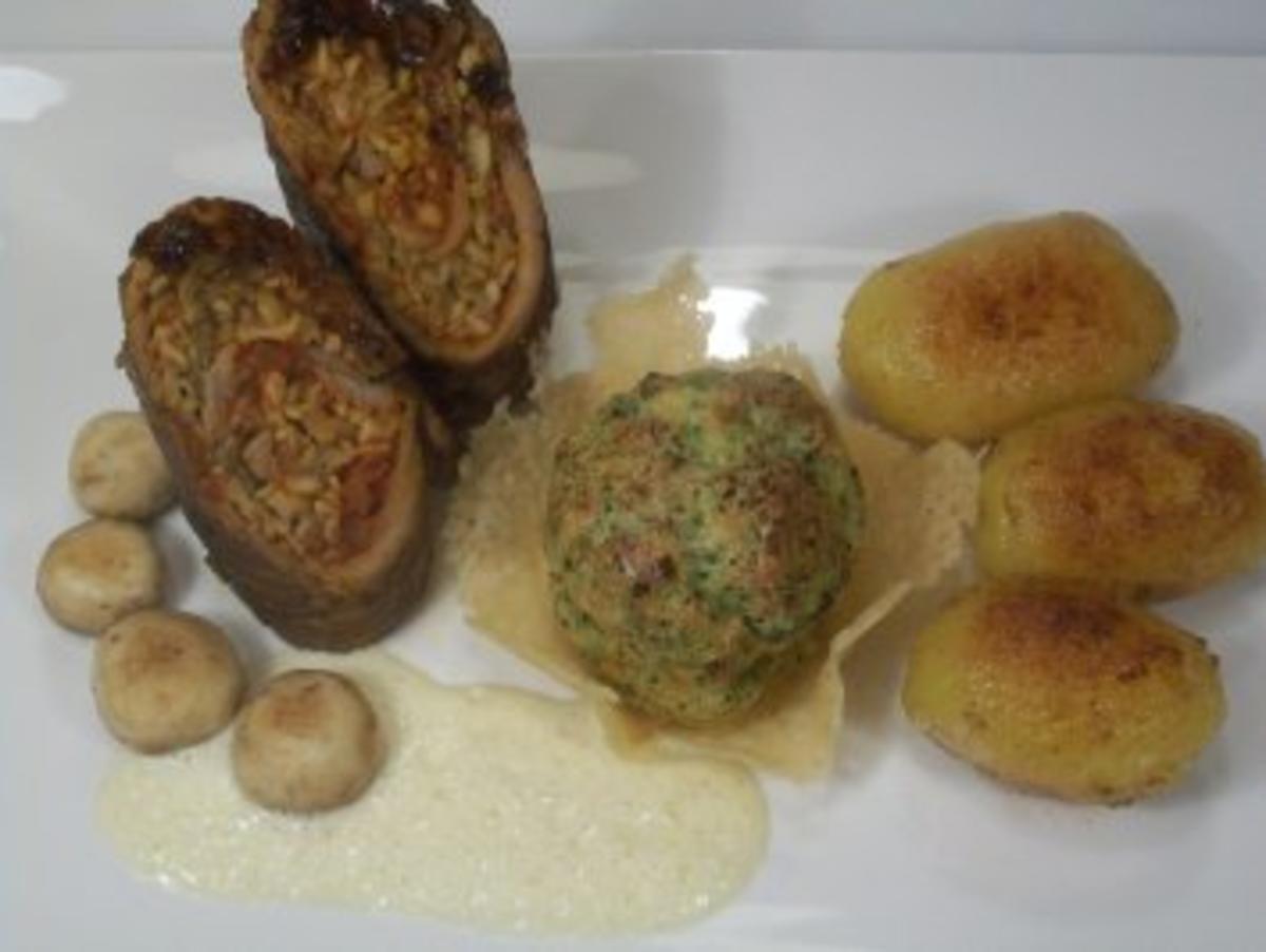 Involtini 2.0 / Brokkoli-Soufflé/ Schmörkes/ Parmesanschaum - Rezept - Bild Nr. 13